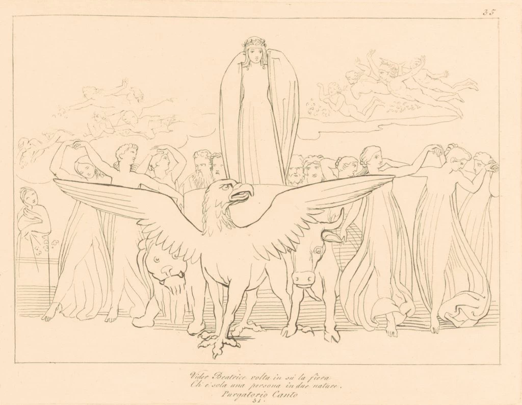 L’apparizione di Beatrice in Purgatorio